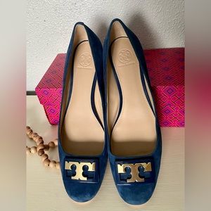 Women’s Blue Tory Burch Kitten Heels